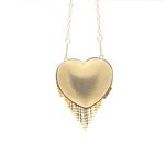 Fashion, accesorii si bijuterii - Femei - Accesorii femei - Genti si rucsacuri femei - Mini gentuta, de dama, din material sintetic, ButicCochet, 8x9x4 cm, inima cu strasuri, Auriu - GND957 - Infinity.ro