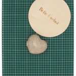 Fashion, accesorii si bijuterii - Femei - Accesorii femei - Genti si rucsacuri femei - Mini gentuta, de dama, din material sintetic, ButicCochet, 8x9x4 cm, inima cu strasuri, Auriu - GND960 - Infinity.ro