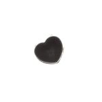 Fashion, accesorii si bijuterii - Femei - Accesorii femei - Genti si rucsacuri femei - Mini gentuta, de dama, din material sintetic, ButicCochet, 8x9x4 cm, inima cu strasuri, Negru - GND959 - Infinity.ro
