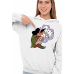 Fashion, accesorii si bijuterii - Femei - Imbracaminte femei - Hanorace femei - Hanorac Femei Cocosatul de la Notre-Dame Quasimodo Esmeralda Djali, alb, marime 2XL - Infinity.ro