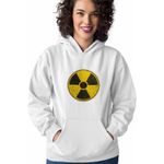 Fashion, accesorii si bijuterii - Femei - Imbracaminte femei - Hanorace femei - Hanorac Femei Danger Radiation Don Toliver Trap, alb, marime 2XL - Infinity.ro