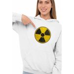 Fashion, accesorii si bijuterii - Femei - Imbracaminte femei - Hanorace femei - Hanorac Femei Danger Radiation Don Toliver Trap, alb, marime 2XL - Infinity.ro