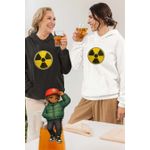 Fashion, accesorii si bijuterii - Femei - Imbracaminte femei - Hanorace femei - Hanorac Femei Danger Radiation Don Toliver Trap, alb, marime 2XL - Infinity.ro