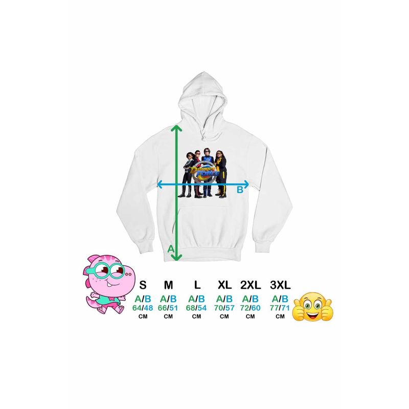 Fashion, accesorii si bijuterii - Femei - Imbracaminte femei - Hanorace femei - Hanorac Femei Danger Force Toata Echipa, alb, marime 2XL - Infinity.ro