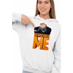 Fashion, accesorii si bijuterii - Femei - Imbracaminte femei - Hanorace femei - Hanorac Femei Despicable Me Gru Minions, alb, marime 2XL - Infinity.ro