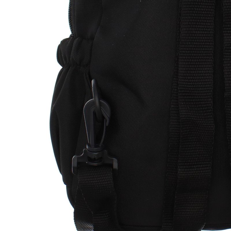 Fashion, accesorii si bijuterii - Femei - Accesorii femei - Genti si rucsacuri femei - Rucsac din material sintetic, unisex, 29x20x12 cm, Buticcochet, 4 compartimente, Negru - RUC260 - Infinity.ro