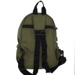 Fashion, accesorii si bijuterii - Femei - Accesorii femei - Genti si rucsacuri femei - Rucsac din material sintetic, unisex, 29x20x12 cm, Buticcochet, 4 compartimente, kaki - RUC261 - Infinity.ro