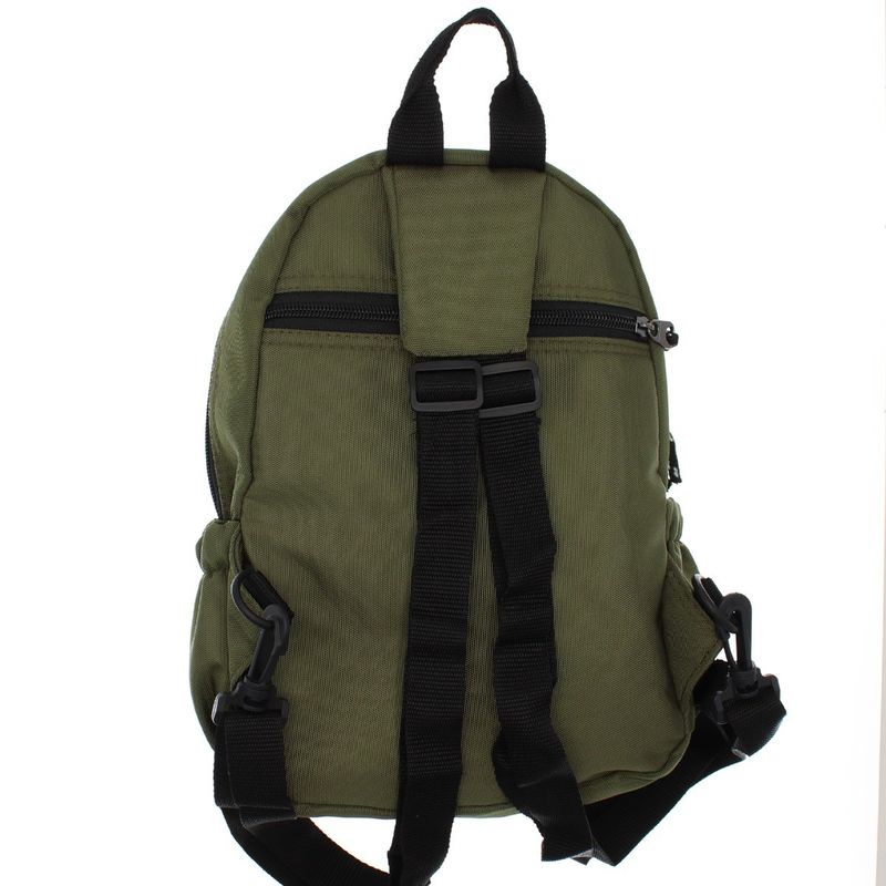 Fashion, accesorii si bijuterii - Femei - Accesorii femei - Genti si rucsacuri femei - Rucsac din material sintetic, unisex, 29x20x12 cm, Buticcochet, 4 compartimente, kaki - RUC261 - Infinity.ro
