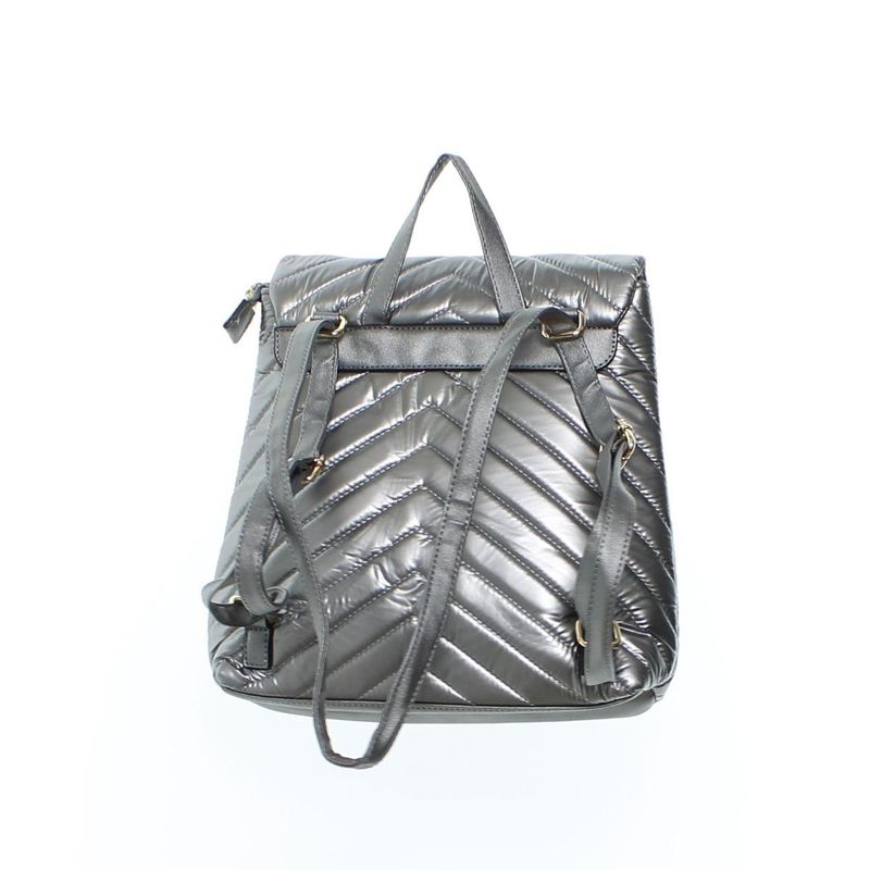 Fashion, accesorii si bijuterii - Femei - Accesorii femei - Genti si rucsacuri femei - Rucsac de dama, din fas, Co&Coo Fashion, 31x30 cm, Gri - GND52 - Infinity.ro