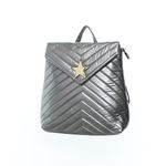 Fashion, accesorii si bijuterii - Femei - Accesorii femei - Genti si rucsacuri femei - Rucsac de dama, din fas, Co&Coo Fashion, 31x30 cm, Gri - GND52 - Infinity.ro
