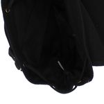 Fashion, accesorii si bijuterii - Femei - Accesorii femei - Genti si rucsacuri femei - Rucsac dama, din material textil, 35x26x13 cm, Negru cu flori brodate albastre  - RUC237 - Infinity.ro
