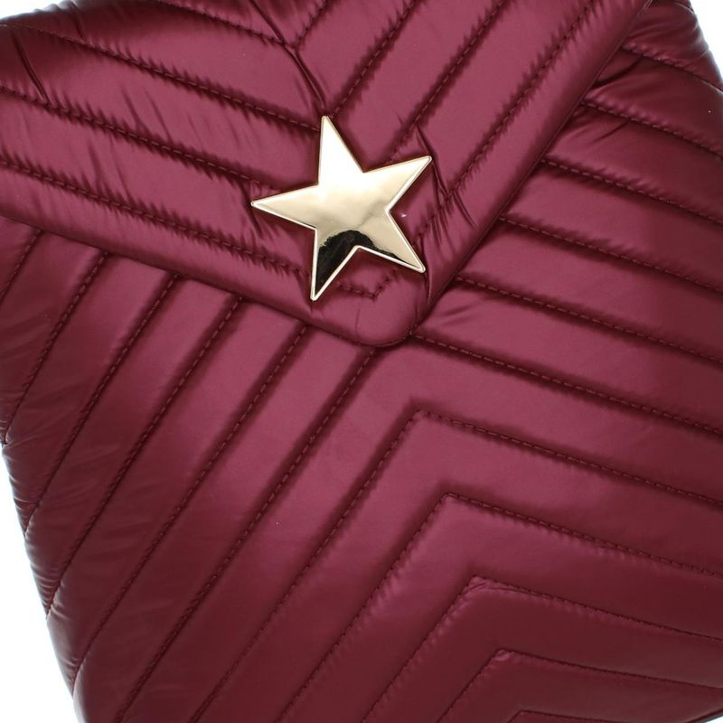 Fashion, accesorii si bijuterii - Femei - Accesorii femei - Genti si rucsacuri femei - Rucsac de dama, din fas, Co&Coo Fashion, 31x30 cm, Visiniu - GND54 - Infinity.ro