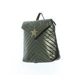 Fashion, accesorii si bijuterii - Femei - Accesorii femei - Genti si rucsacuri femei - Rucsac de dama, din fas, Co&Coo Fashion, 31x30 cm, Verde Kaki - GND55 - Infinity.ro