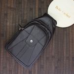 Fashion, accesorii si bijuterii - Femei - Accesorii femei - Genti si rucsacuri femei - Rucsac din piele naturala, ButicCochet, 30x17x7 cm, 4 compartimente, Maro inchis - RUC248 - Infinity.ro