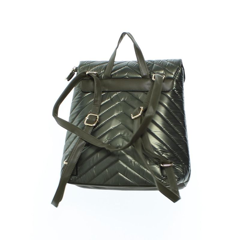 Fashion, accesorii si bijuterii - Femei - Accesorii femei - Genti si rucsacuri femei - Rucsac de dama, din fas, Co&Coo Fashion, 31x30 cm, Verde Kaki - GND55 - Infinity.ro