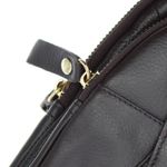 Fashion, accesorii si bijuterii - Femei - Accesorii femei - Genti si rucsacuri femei - Rucsac din piele naturala, ButicCochet, 30x17x7 cm, 4 compartimente, Maro inchis - RUC248 - Infinity.ro