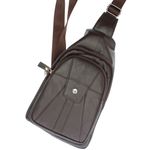 Fashion, accesorii si bijuterii - Femei - Accesorii femei - Genti si rucsacuri femei - Rucsac din piele naturala, ButicCochet, 30x17x7 cm, 4 compartimente, Maro inchis - RUC248 - Infinity.ro
