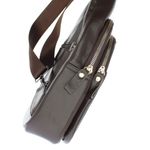 Fashion, accesorii si bijuterii - Femei - Accesorii femei - Genti si rucsacuri femei - Rucsac din piele naturala, ButicCochet, 30x17x7 cm, 4 compartimente, Maro inchis - RUC248 - Infinity.ro