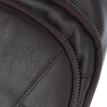 Fashion, accesorii si bijuterii - Femei - Accesorii femei - Genti si rucsacuri femei - Rucsac din piele naturala, ButicCochet, 30x17x7 cm, 4 compartimente, Maro inchis - RUC248 - Infinity.ro