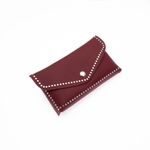 Fashion, accesorii si bijuterii - Femei - Accesorii femei - Genti si rucsacuri femei - Borseta de dama, Buticcochet, din piele ecologica, cu detalii metalice, Rosu - BRS283 - Infinity.ro