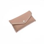Fashion, accesorii si bijuterii - Femei - Accesorii femei - Genti si rucsacuri femei - Borseta de dama, Buticcochet, din piele ecologica, cu detalii metalice, Roz - BRS286 - Infinity.ro