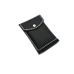 Fashion, accesorii si bijuterii - Femei - Accesorii femei - Genti si rucsacuri femei - Borseta de dama, Buticcochet, din piele ecologica, cu aplicatii metalice, Negru - BRS294 - Infinity.ro