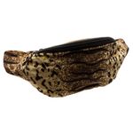 Fashion, accesorii si bijuterii - Femei - Accesorii femei - Genti si rucsacuri femei - Borseta brau, umar, din material textil catifelat, Z&ZZ, Animal print - BRS326 - Infinity.ro