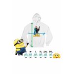 Fashion, accesorii si bijuterii - Femei - Imbracaminte femei - Hanorace femei - Hanorac Femei Despicable Minions Family Minioni, alb, marime 2XL - Infinity.ro