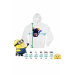 Fashion, accesorii si bijuterii - Femei - Imbracaminte femei - Hanorace femei - Hanorac Femei Despicable Minions Misiune, alb, marime 2XL - Infinity.ro