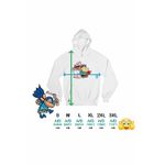 Fashion, accesorii si bijuterii - Femei - Imbracaminte femei - Hanorace femei - Hanorac Femei Dog Man Aventurile Capitanului Chilot Underpants, alb, marime 2XL - Infinity.ro