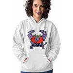 Fashion, accesorii si bijuterii - Femei - Imbracaminte femei - Hanorace femei - Hanorac Femei Dog Man Big Jim Captain Underpants Chilot, alb, marime 2XL - Infinity.ro