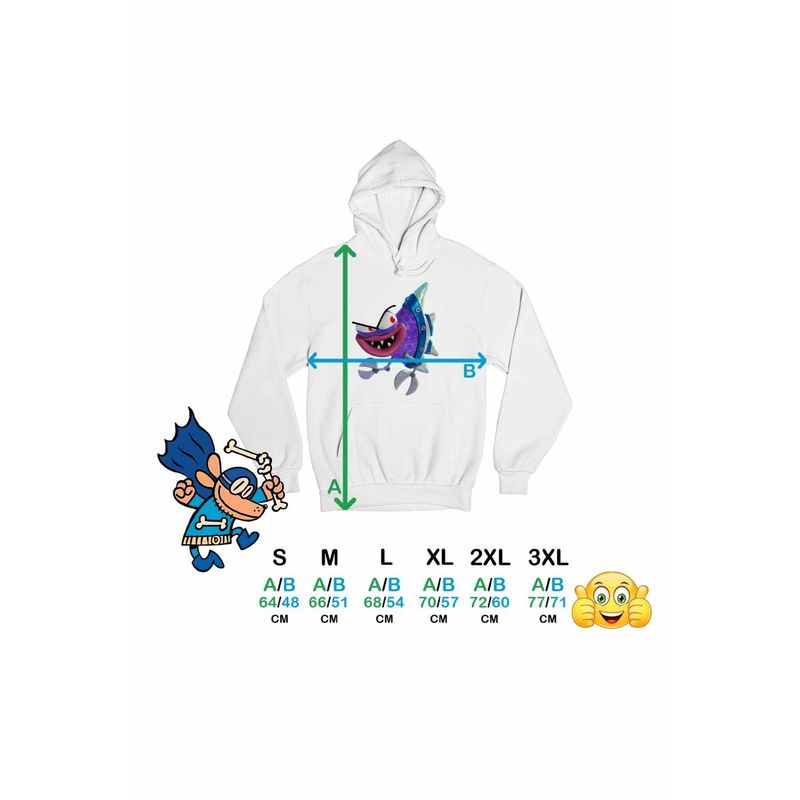 Fashion, accesorii si bijuterii - Femei - Imbracaminte femei - Hanorace femei - Hanorac Femei Dog Man Flippy The Fish Pestele, alb, marime 2XL - Infinity.ro