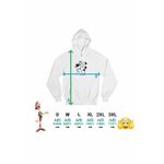 Fashion, accesorii si bijuterii - Femei - Imbracaminte femei - Hanorace femei - Hanorac Femei Dogmatix Desene Animate Catelus Asterix, alb, marime 2XL - Infinity.ro