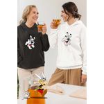 Fashion, accesorii si bijuterii - Femei - Imbracaminte femei - Hanorace femei - Hanorac Femei Dogmatix White Terrier Asterix Obelix, alb, marime 2XL - Infinity.ro