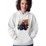 Fashion, accesorii si bijuterii - Femei - Imbracaminte femei - Hanorace femei - Hanorac Femei Don Toliver Trap Bandit Rap, alb, marime 2XL - Infinity.ro