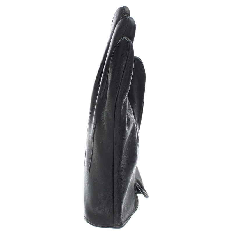 Fashion, accesorii si bijuterii - Barbati - Accesorii barbati - Manusi barbati - Manusi barbati, cu degete, ButicCochet, din piele naturala, Negru, marime L - Infinity.ro