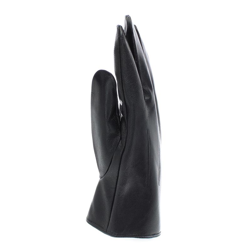 Fashion, accesorii si bijuterii - Barbati - Accesorii barbati - Manusi barbati - Manusi barbati, cu degete, ButicCochet, din piele naturala, Negru, marime L - Infinity.ro
