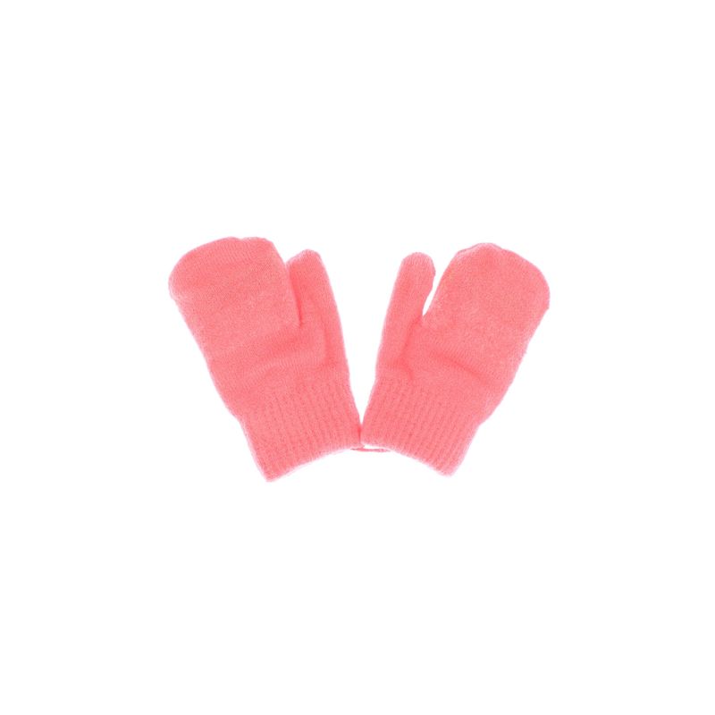 Fashion, accesorii si bijuterii - Copii - Accesorii copii - Manusi copii - Manusi copii, de iarna, din acril si lana, ButicCochet, cu urs, fara degete, One size, Corai - MC23 - Infinity.ro