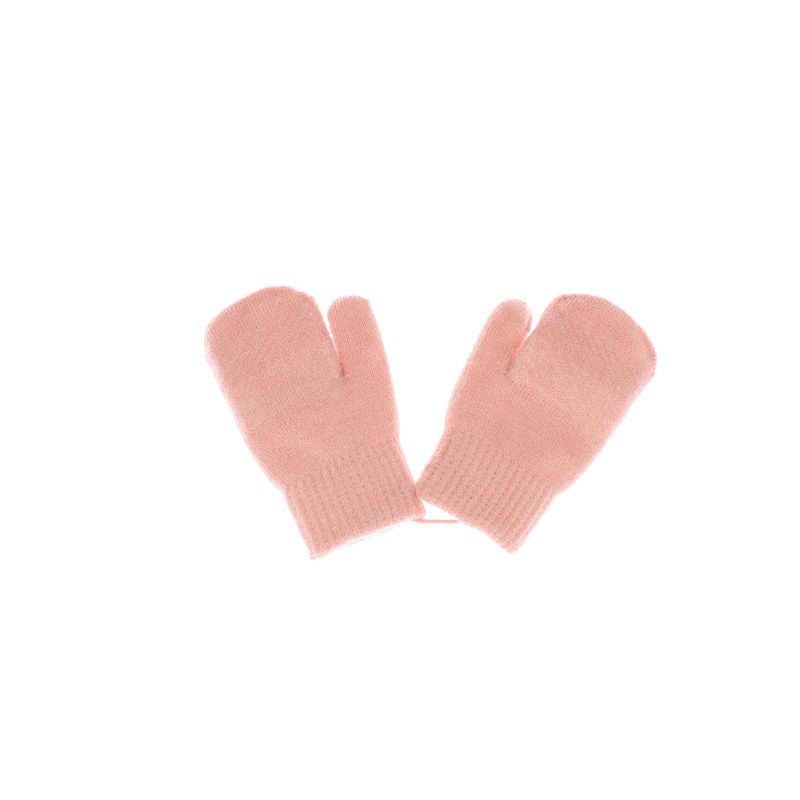 Fashion, accesorii si bijuterii - Copii - Accesorii copii - Manusi copii - Manusi copii, de iarna, din acril si lana, ButicCochet, cu urs, fara degete, One size, Roz - MC24 - Infinity.ro