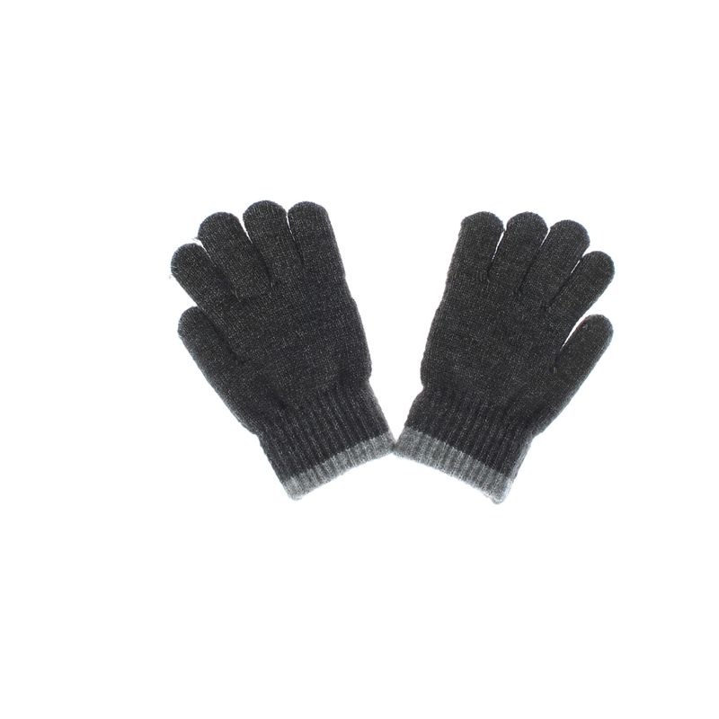 Fashion, accesorii si bijuterii - Copii - Accesorii copii - Manusi copii - Manusi copii, de iarna, din acril si lana, ButicCochet, model minge, cu degete, One size, Gri inchis - MC69 - Infinity.ro