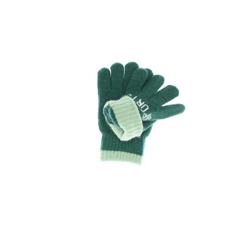 Fashion, accesorii si bijuterii - Copii - Accesorii copii - Manusi copii - Manusi copii, de iarna, din acril si lana, ButicCochet, model minge, cu degete, One size, Verde - MC67 - Infinity.ro