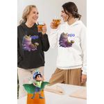 Fashion, accesorii si bijuterii - Femei - Imbracaminte femei - Hanorace femei - Hanorac Femei Elio Alien Glordon, alb, marime 2XL - Infinity.ro