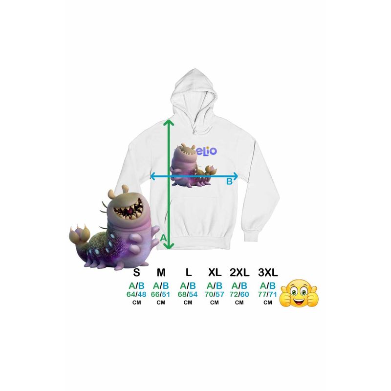 Fashion, accesorii si bijuterii - Femei - Imbracaminte femei - Hanorace femei - Hanorac Femei Elio Alien Glordon, alb, marime 2XL - Infinity.ro