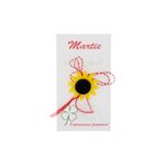 Market - Cadouri - Martisoare - Martisor Brosa, Buticcochet, Floarea soarelui, din fetru - MR494 - Infinity.ro