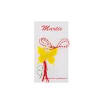 Market - Cadouri - Martisoare - Martisor Brosa, Buticcochet, fluturas galben, din fetru - MR492 - Infinity.ro
