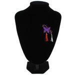 Market - Cadouri - Martisoare - Martisor Brosa, Buticcochet, fluturas, din fetru, 3 cm, Mov - MR531 - Infinity.ro