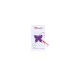 Market - Cadouri - Martisoare - Martisor Brosa, Buticcochet, fluturas, din fetru, 3 cm, Mov - MR531 - Infinity.ro