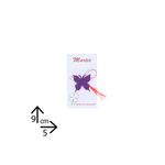 Market - Cadouri - Martisoare - Martisor Brosa, Buticcochet, fluturas, din fetru, 3 cm, Mov - MR531 - Infinity.ro