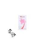 Market - Cadouri - Martisoare - Martisor Brosa, Buticcochet, fluturas, din fetru, 3 cm, Roz - MR529 - Infinity.ro