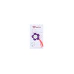 Market - Cadouri - Martisoare - Martisor Brosa, Buticcochet, floare, din fetru, 3 cm, Mov - MR533 - Infinity.ro